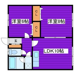 太平駅 徒歩8分 2階の物件間取画像